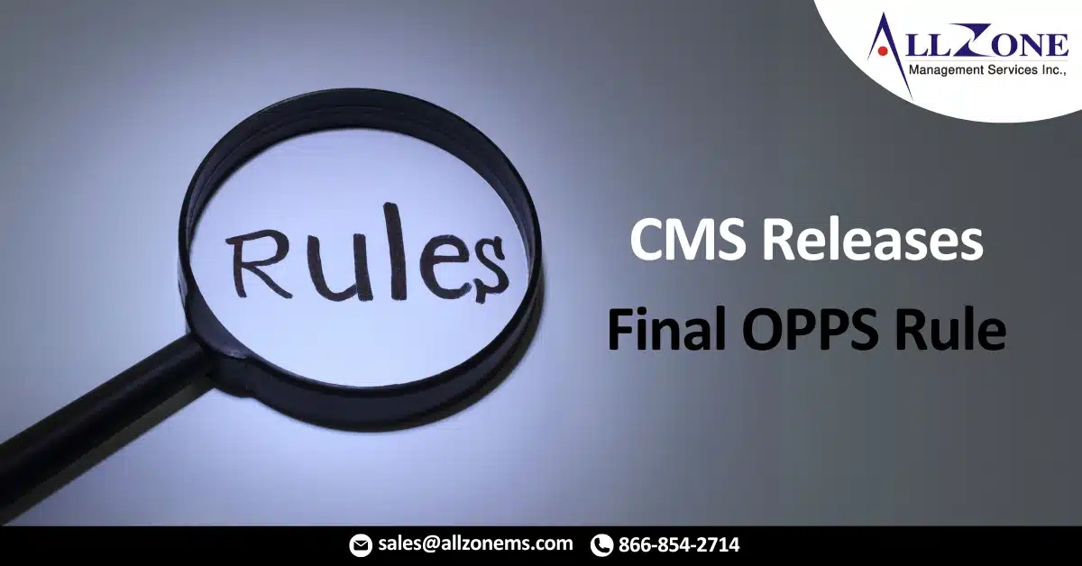 CMS Releases Final OPPS Rule