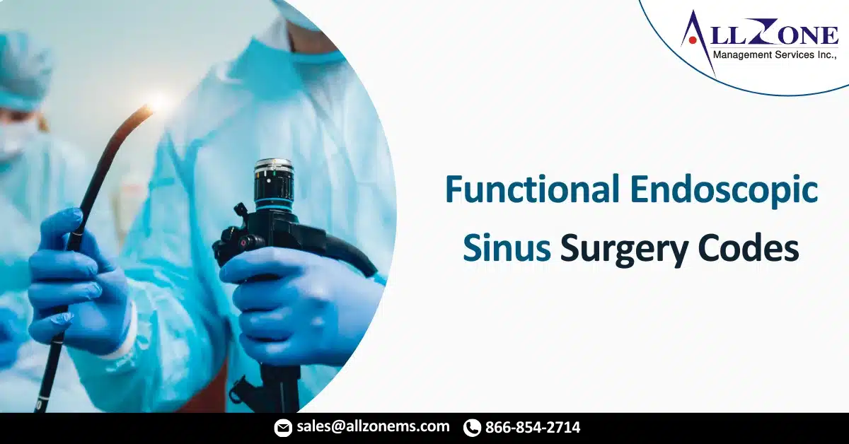 functional endoscopic sinus surgery codes