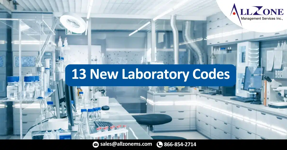 13 New Laboratory Codes