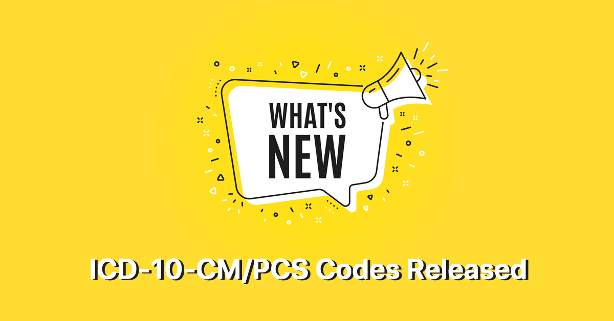 new-icd-10-cm-pcs-codes-released