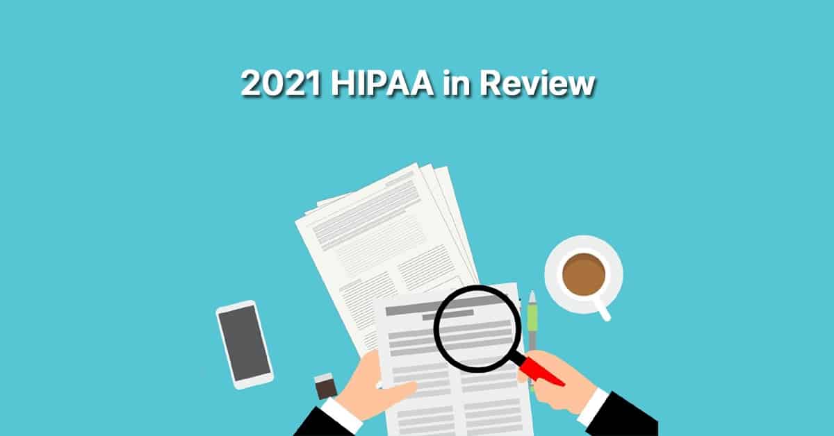 HIPPA Review for 2021