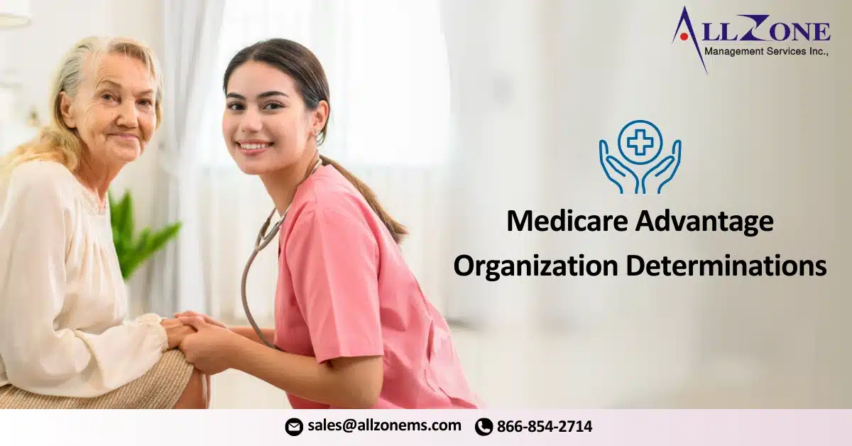 Medicare Advantage organization determinations